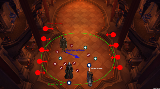 Placement du boss et du raid en Phase 1 - World of Warcraft