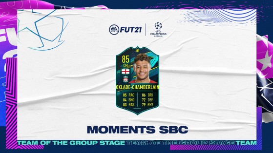 FUT 21 - Solution DCE - Oxlade-Chamberlain Moments