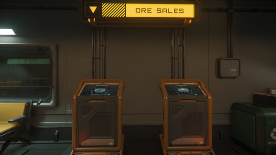 Console pour vendre la cargaison directement. - Star Citizen