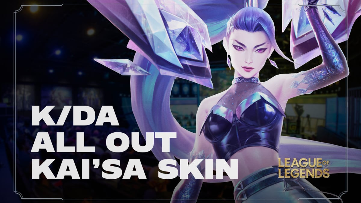 LoL：Kai'Sa K/DA All Out 皮膚用於...血漿捐贈