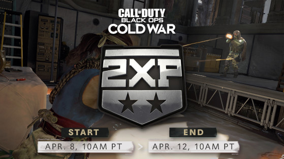 Double XP du 8 au 12 avril sur Black Ops Cold War et Warzone