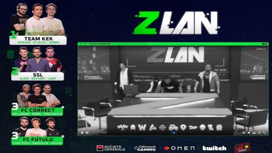 Résultats ZLAN 2021 : la Team KEK remporte la finale devant la Team SSL
