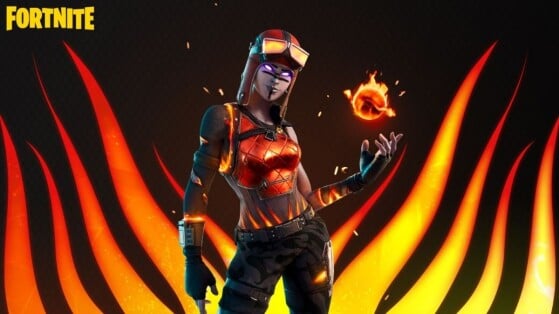 Fortnite : le skin Fournaise dans la boutique du 13 juin 2021