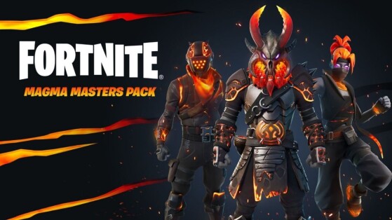 Fortnite : le pack Maîtres du Magma dans la boutique du 9 juillet 2021