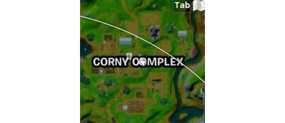 Localisation de Corny Complex - Fortnite : Battle royale