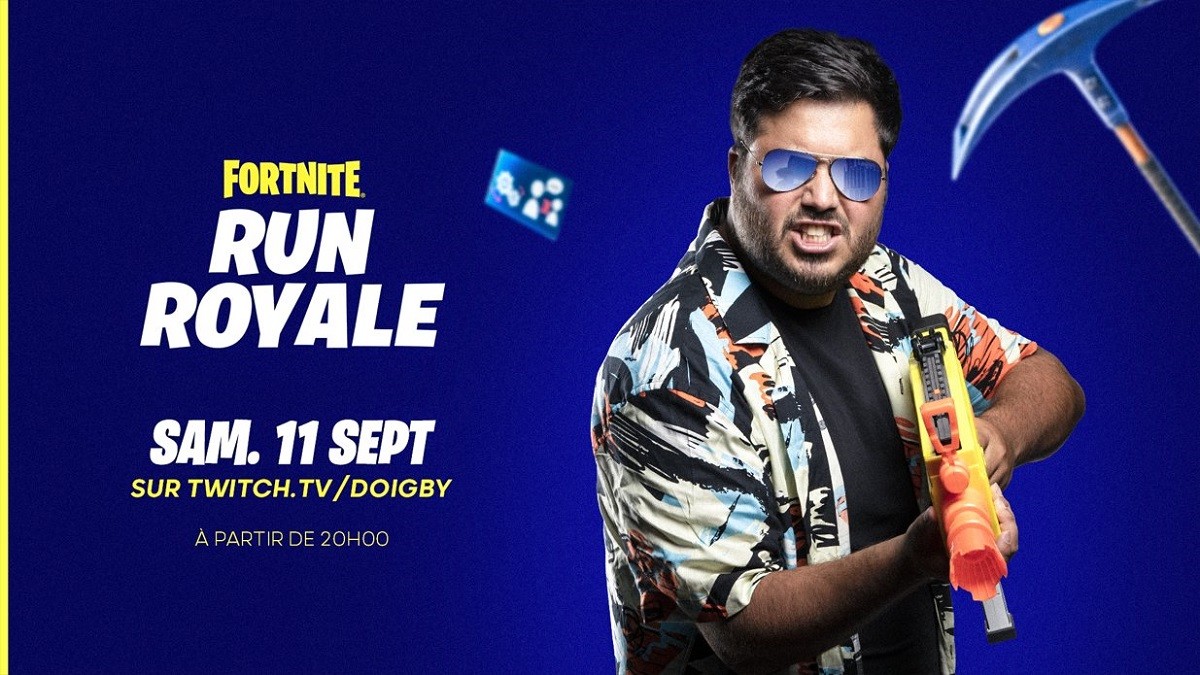 Fortnite : Run Royale, événement avec Doigby pour la fin de saison ...
