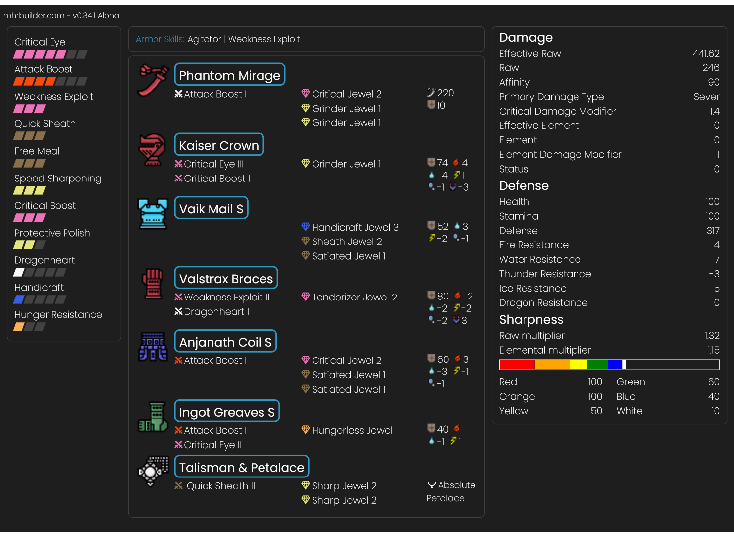 Meilleur build Épée longue Monster Hunter Rise équipement Meta Millenium