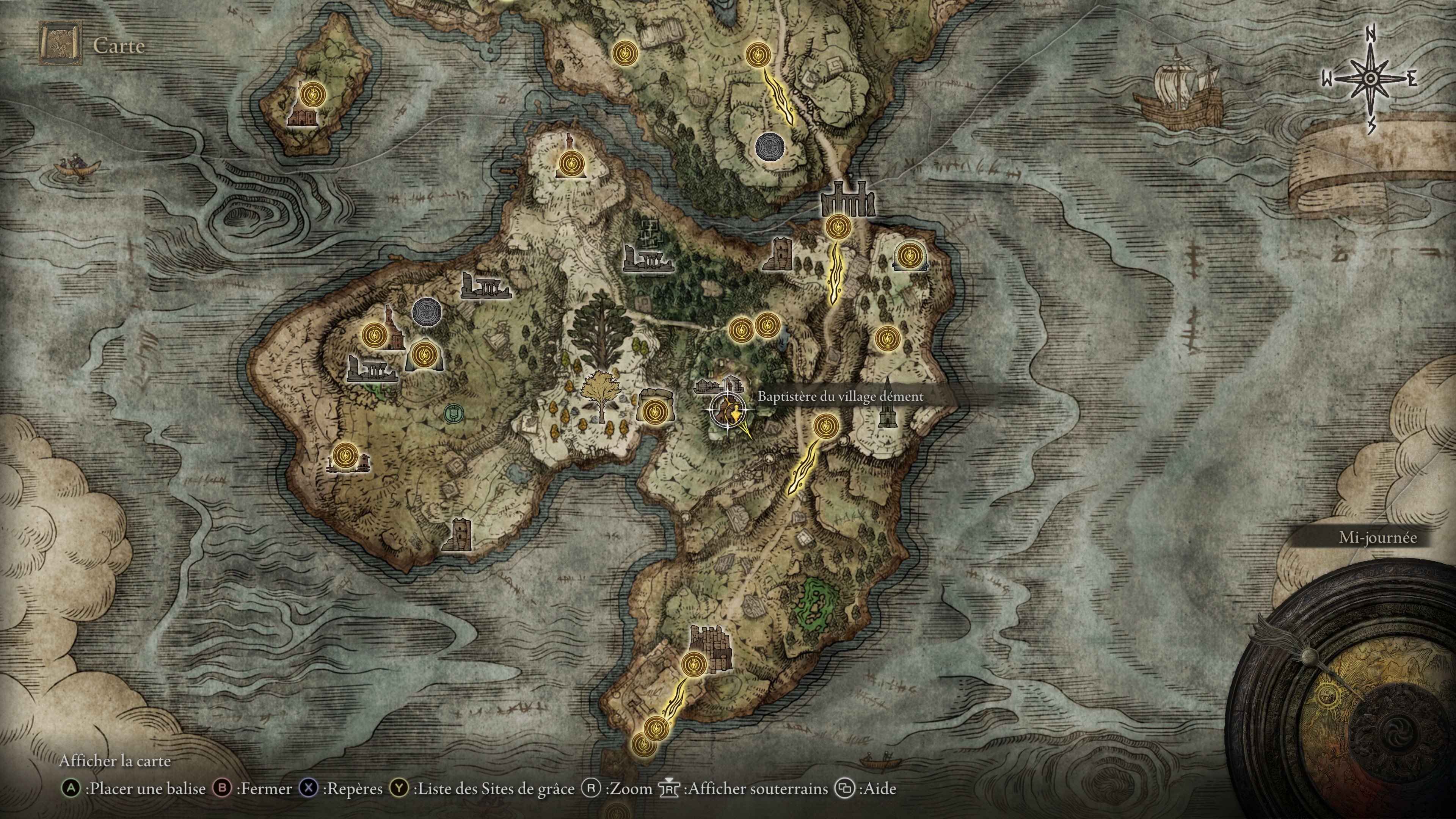 Larme de vie Elden Ring Où en trouver sur la carte pour améliorer les