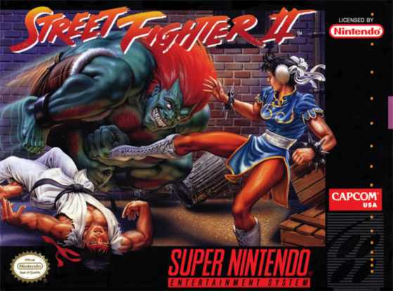 Chun-Li était déjà présente sur la boîte d'une version de Street Fighter II - Millenium