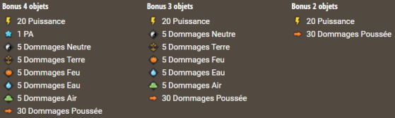 Set bonus - Dofus