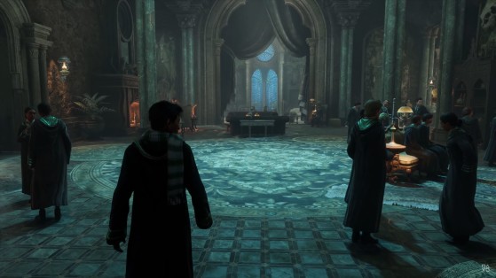 Salle commune de Serpentard - Hogwarts Legacy : L'Héritage de Poudlard