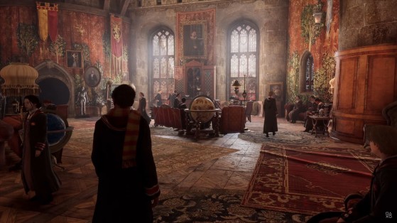 Salle commune de Gryffondor - Hogwarts Legacy : L'Héritage de Poudlard