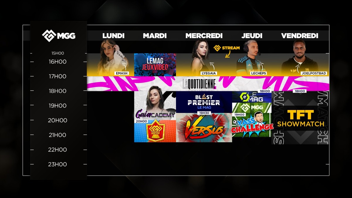 La semaine de MGG Twitch : du grand show sur TFT ! - Millenium