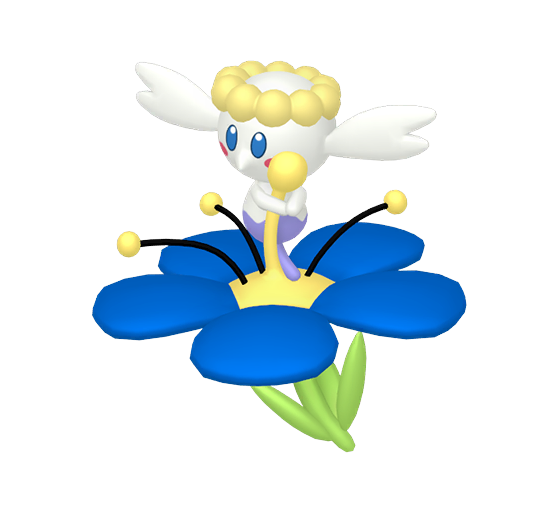 Flabébé shiny (Bleue) - Pokemon GO