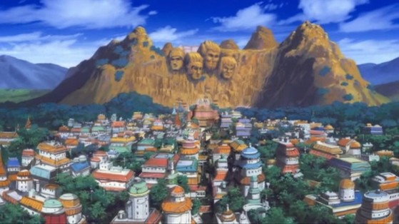 Le village de Konoha dans Naruto - Animal Crossing New Horizons