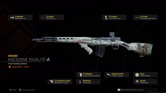 Fusil tactique Bravo - Ancienne Rivalité - Call of Duty Warzone