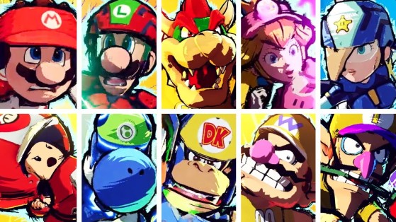 Mario Strikers : le roster des 10 personnages - Mario Strikers : Battle League Football