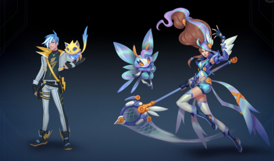 Le premier concept art de l'ensemble Dresseurs de monstres - League of Legends