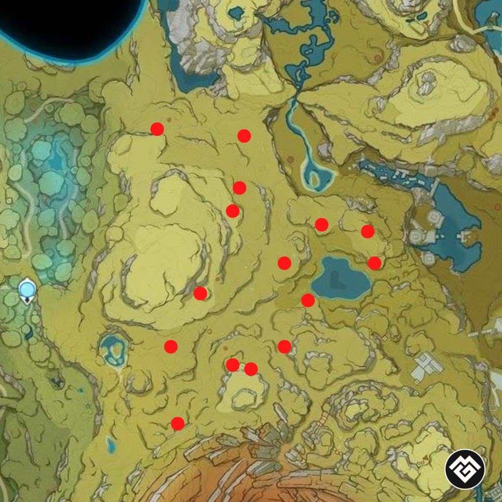 Genshin Impact emplacements des nouveaux coffres de Liyue avec la 3.0 ! Millenium