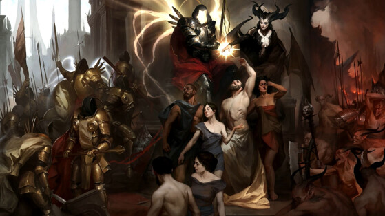 Inarius et Lilith (avant leur divorce) - Diablo IV