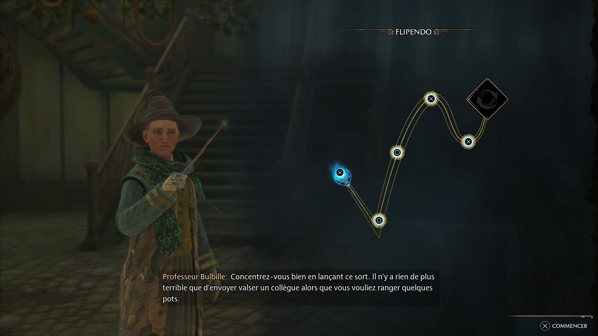 Plantes de combat Hogwarts Legacy Compléter le devoir 2 de Bulbille Millenium