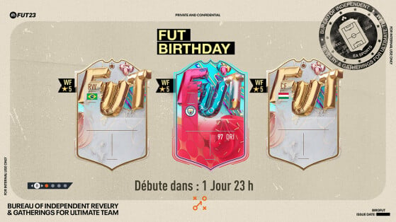 FIFA 23 : Les nouvelles cartes de la promo FUT Birthday ont leak !