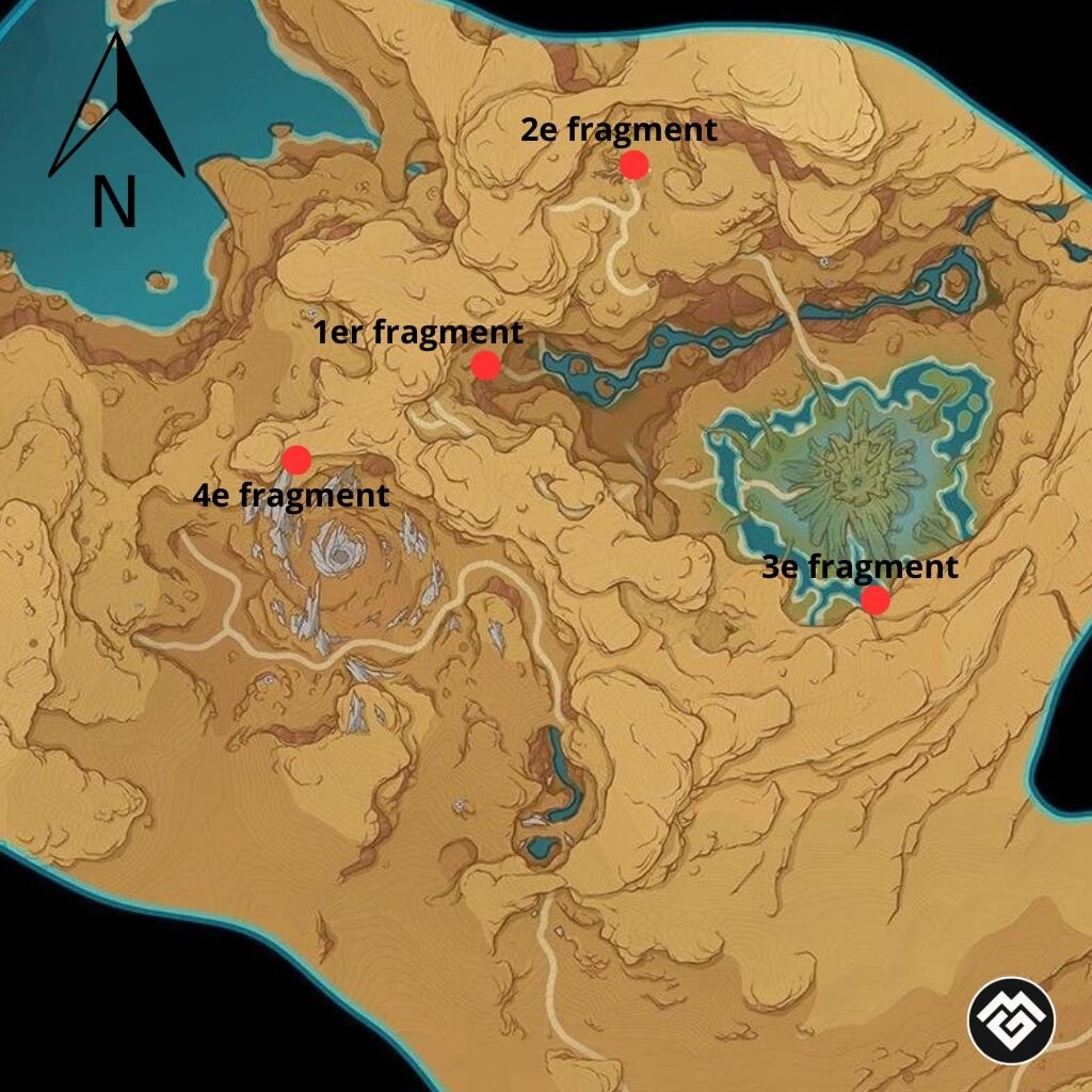 Genshin Impact analyse de monument, comment compléter cette quête et empocher 95 primogemmes