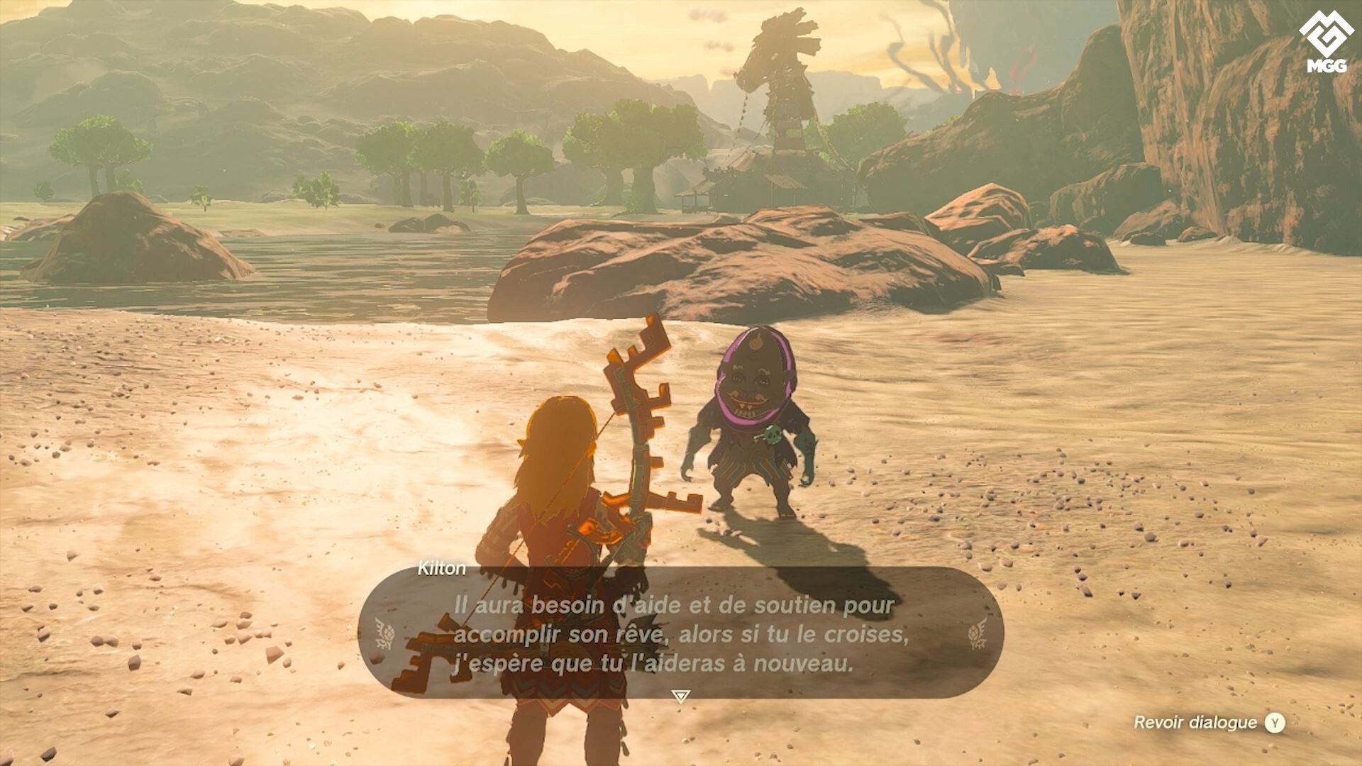 Où trouver Kilton Zelda Tears of the Kingdom Position du Relais de la Forêt Millenium
