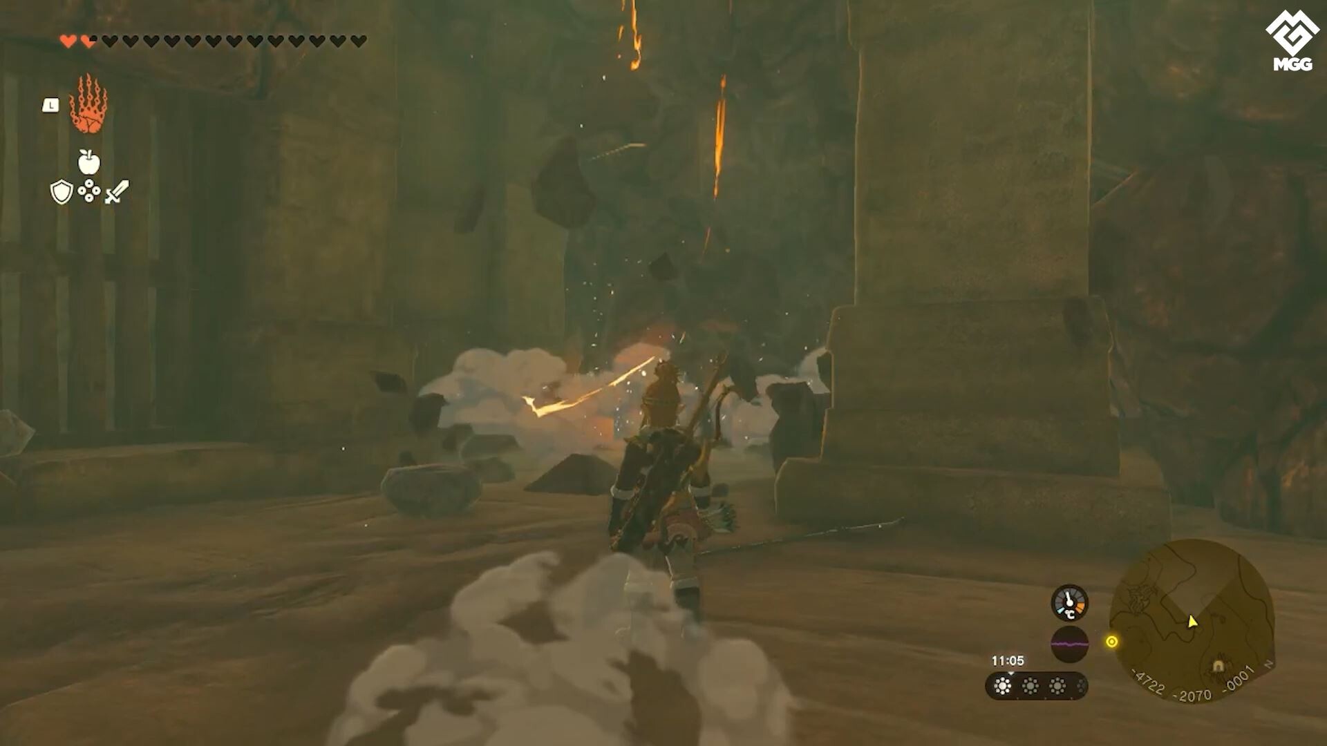 Le trésor caché du désert Gerudo Zelda Tears of the Kingdom Où trouver le Heaume Divin de