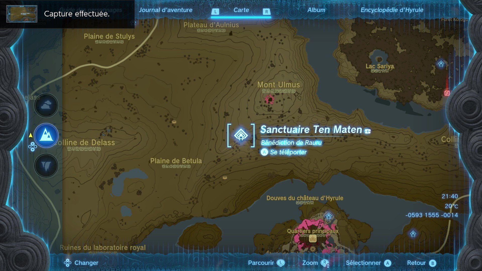 Sanctuaire Ten Maten Zelda Tears of the Kingdom Où le trouver, comment le compléter ? Millenium