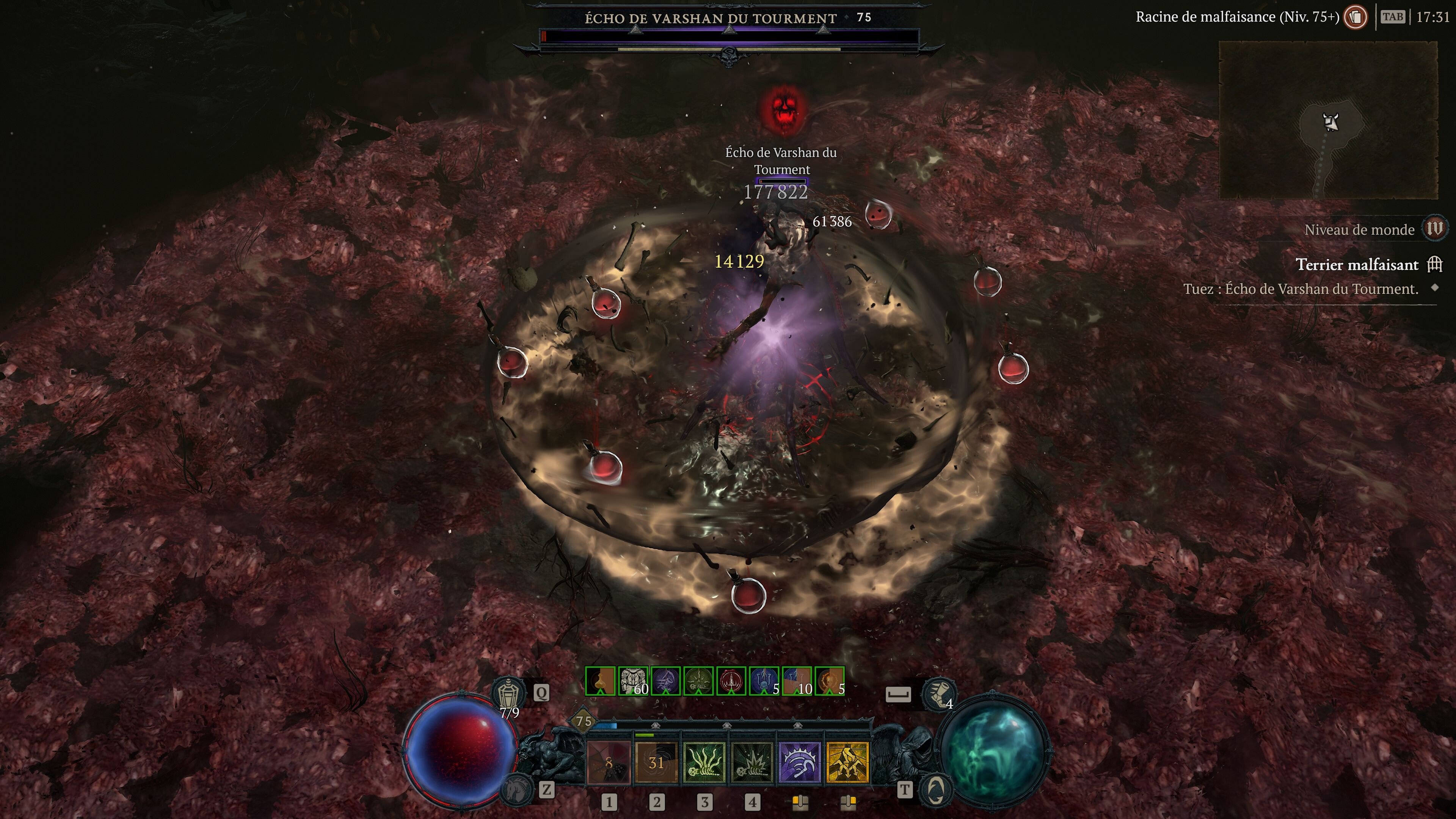 Écho de Varshan Diablo 4 Cœur malfaisant, comment invoquer et battre ce boss ? Millenium