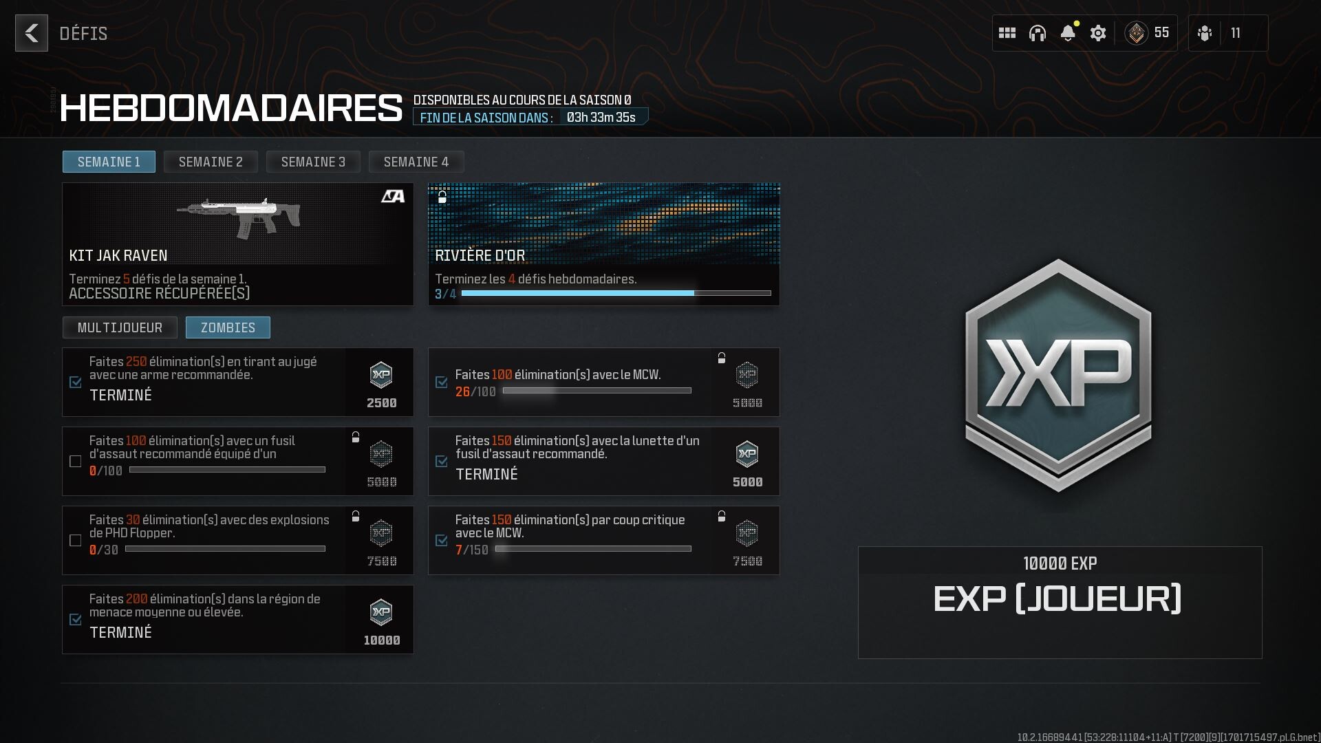 Kit Jak Raven MW3 Comment le débloquer pour l