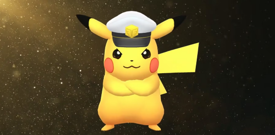Pikachu Capitaine - Pokemon GO