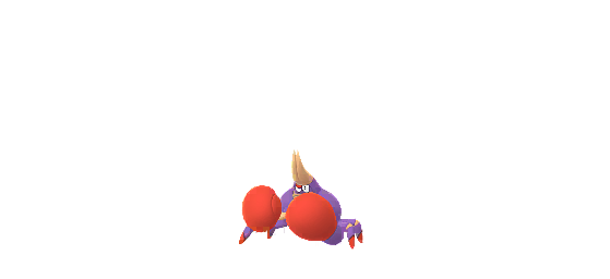 Crabagarre shiny - Pokemon GO