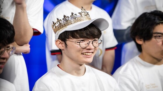 Avec leur victoire aux Worlds de LoL, Faker et ses coéquipiers dévoilent les skins qu'ils choisiront pour les fans