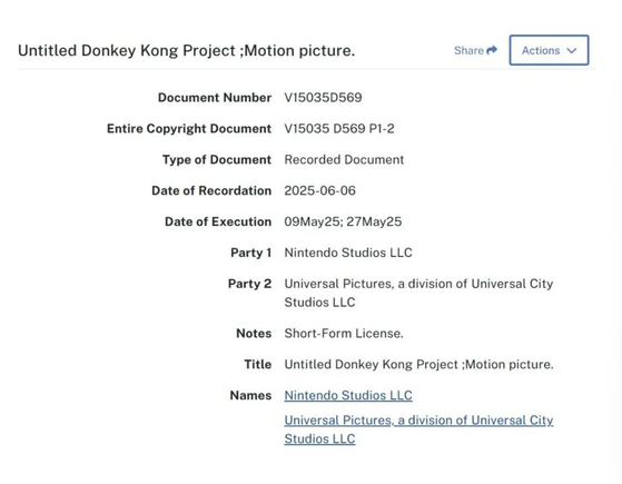 'Untitled Donkey Kong Project' - Donkey Kong Bananza