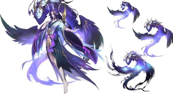 Concept art 'Spirit Blossom' de Morgana - League of Legends