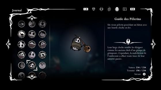 Guide des Pèlerins - Hollow Knight : Silksong