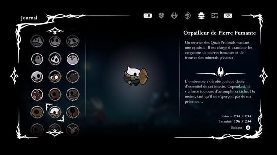 Orpailleur de Pierre fumante - Hollow Knight : Silksong