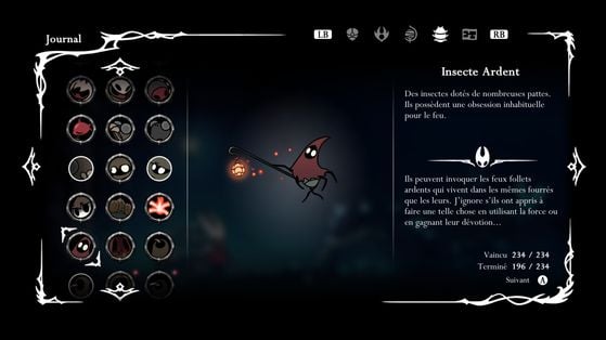 Insecte ardent - Hollow Knight : Silksong