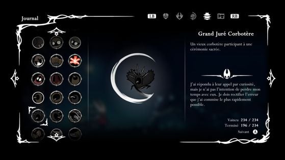 Grand Juré Corbotère - Hollow Knight : Silksong