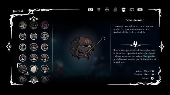 Sous-trenier - Hollow Knight : Silksong