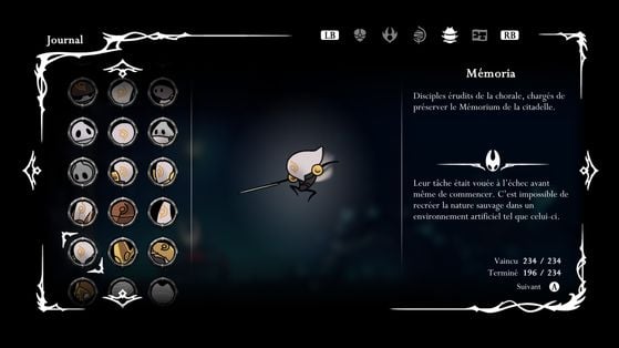 Mémoria - Hollow Knight : Silksong