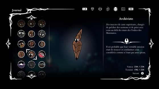 Archiviste - Hollow Knight : Silksong