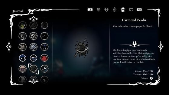 Garmond perdu - Hollow Knight : Silksong