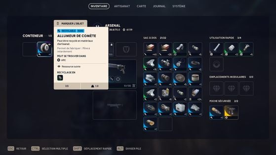 Allumeur de comète - Arc Raiders