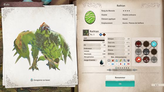 Rathian - Monster Hunter Stories 3 : Twisted Reflection