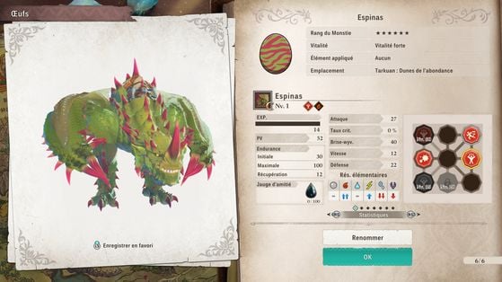 Espinas - Monster Hunter Stories 3 : Twisted Reflection