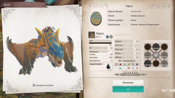 Tigrex - Monster Hunter Stories 3 : Twisted Reflection