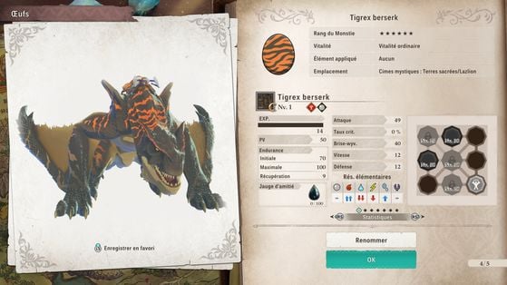 Tigrex berserk - Monster Hunter Stories 3 : Twisted Reflection